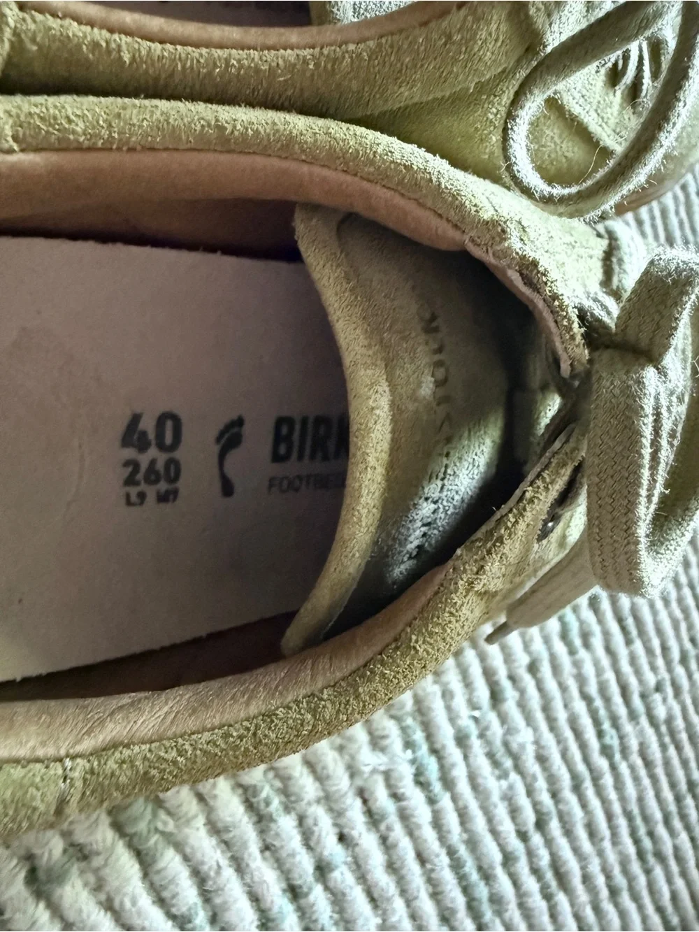 Birkenstocks Bend Low Leather Tennis Shoe (Size 40 9-9.5)